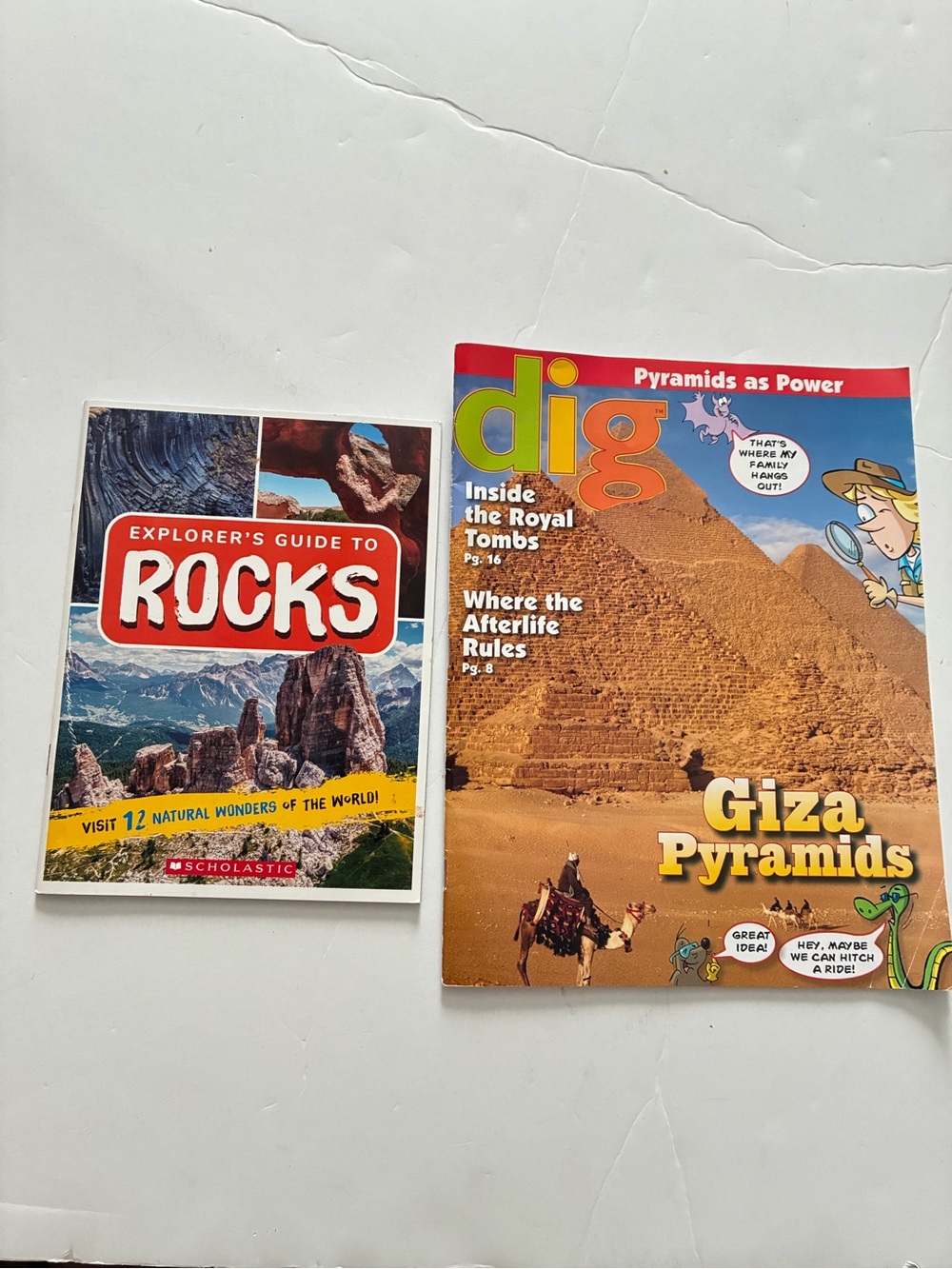 Scholastic Kids Books Set - Red, Yellow, Blue, Orange, Brown